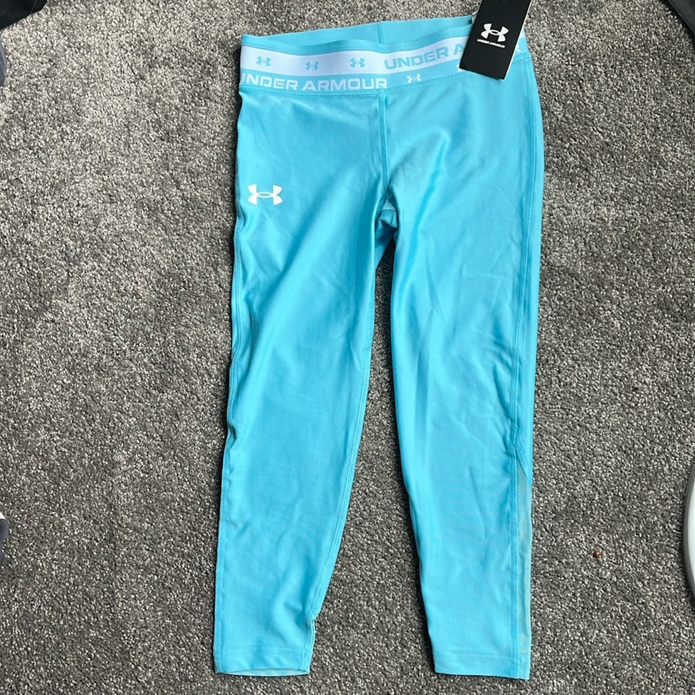 Under Armour YMD Teal capri Legging
